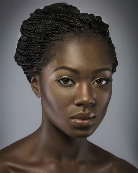 Makeup Concept Beautiful Dark Skinned Women Beautiful Black Women