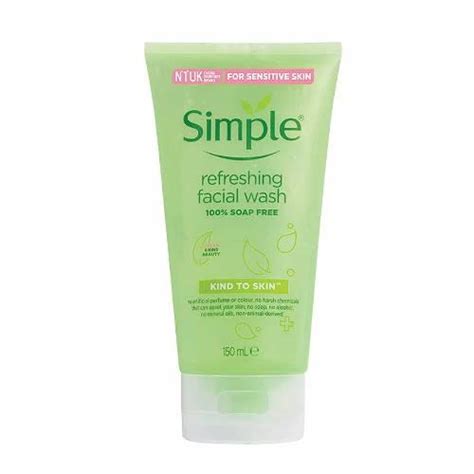 Simple Facial Wash Gel Refreshing 150ml Scotts Supermarket