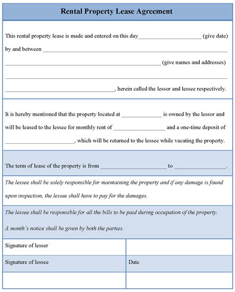 Here we discuss the top 8 differences between rent and lease with infographics and comparison table. Agreement Template for Rental Property Lease, Example of ...