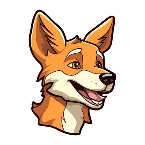 Premium Vector Dingo Dog Breed Cute Cartoon Kawaii Character Animal
