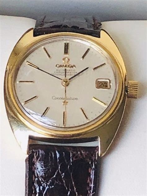 Omega Constellation C 18 K Solid Gold Automatic Catawiki