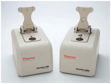 Thermo Scientific Nanodrop 20002000c Spectrophotometersspectroscopy