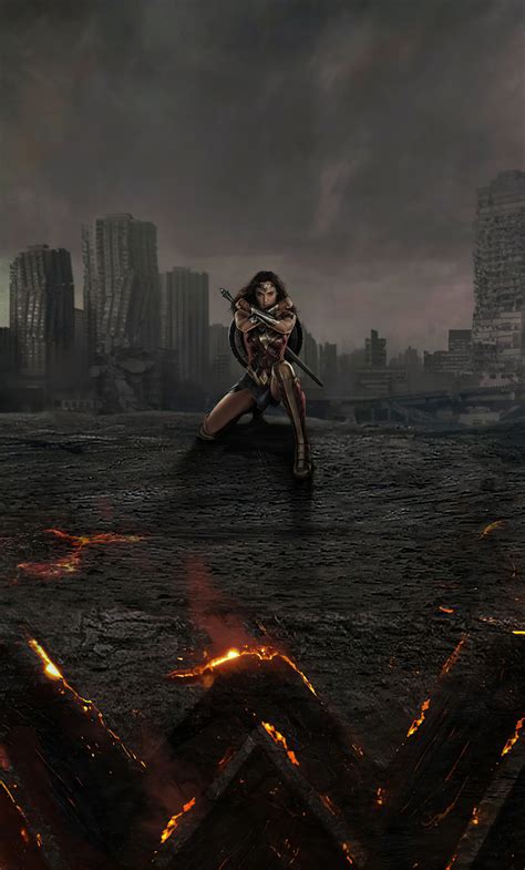 1280x2120 Wonder Woman The Warrior Of Justice League 5k Iphone 6 Hd