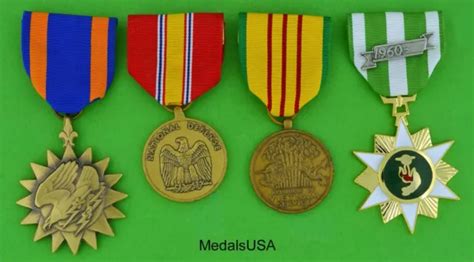 Air Medal And Vietnam War Service Medals Us Army Navy Air Force Marines