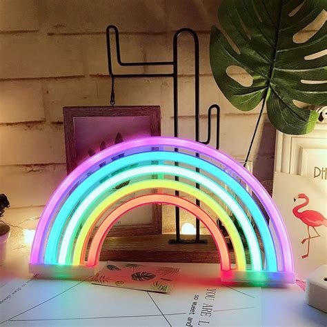 Rainbow Led Neon Sign Neonneonshop