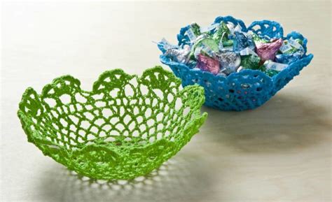 Doily Bowls You Can Make In Minutes Diy Candy