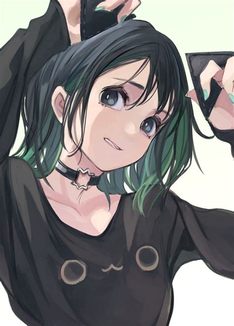 Chica Anime Pelo Verde 100 Imágenes De Chicas Anime