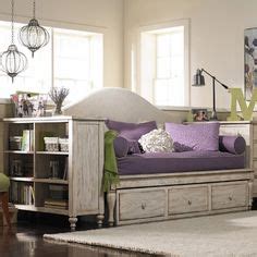 A daybed is available in twin size or full size. M-K bedroom ideas on Pinterest | Upholstered Headboards ...