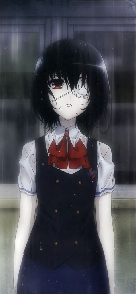 Wallpaper Id 306734 Anime Another Phone Wallpaper Eye Patch Mei Misaki 1440x3120 Free Download