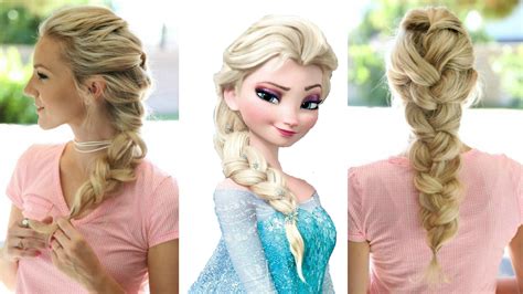 Frozen Elsas Braid Hairstyle Hairstyle Frozenelsabraid Elsa Braid