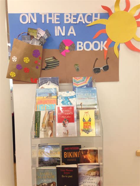 Libray Display Ideas For Summer Library Displays Library Patterson