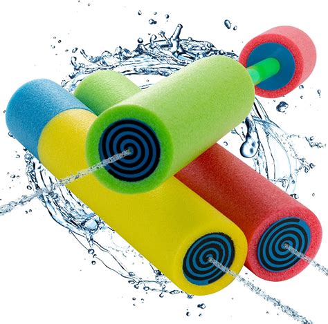 Buy Toy To Enjoy Water Blaster Guns Pack Of 3 Big Foam Noodle Squirt