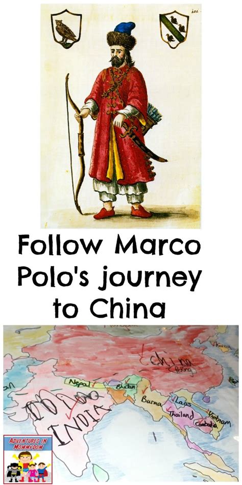 Marco Polo Map Lesson World History Classroom Marco Polo World