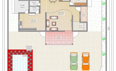 Duplex House Plan And Elevation 2741 Sq Ft Home Appliance Otosection