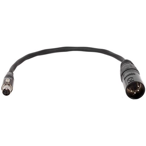 Xlr 4 pin wired headset boom mini xlr undirectional condenser microphone. Wooden Camera Mini 4-Pin XLR Female to 4-Pin XLR Male ...