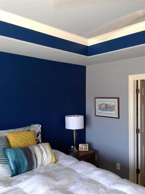 Wall Paint Blue Combination Mia Living