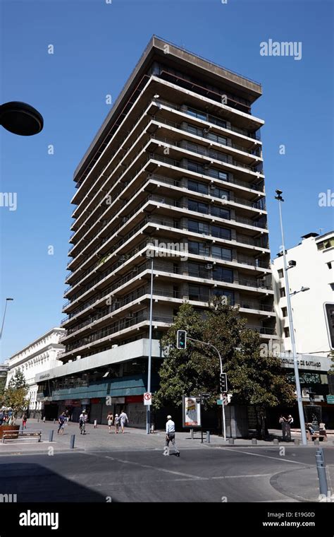 Municipalidad De Santiago Santiago City Council Offices Chile Stock