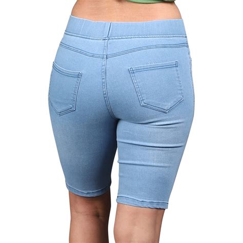 Pull On Jegging Shorts Ebay