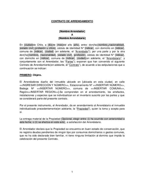 Carta De Terminacion De Contrato De Arrendamiento Assistente