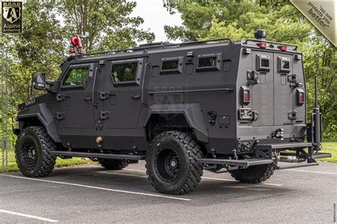 Armored Swat Truck 50 Cal Protection Pit Bull® Vx Alpine Armoring® Usa