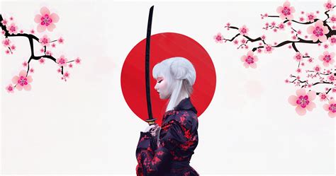 Anime Girl Samurai Hd Anime 4k Wallpapers Images Backgrounds