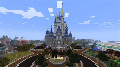 Disneys Magic Kingdom Minecraft Map Sexiz Pix