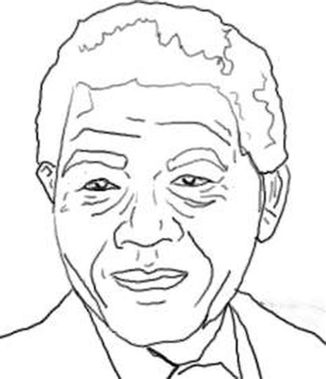 Easy Drawing Of Nelson Mandela
