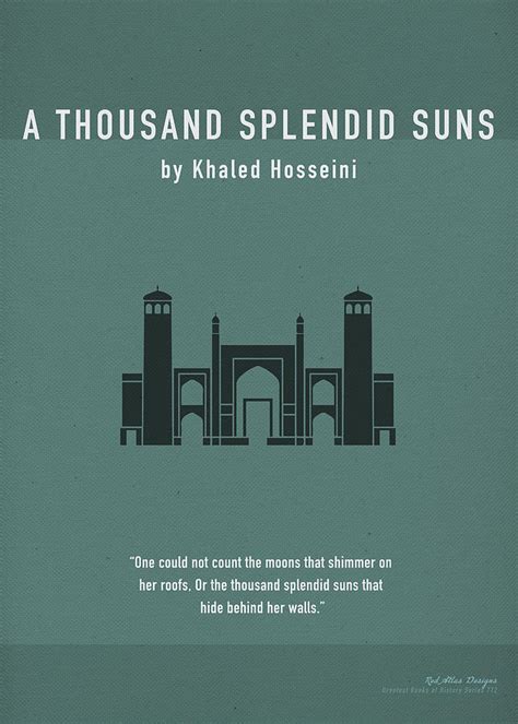 A Thousand Splendid Suns By Khaled Hosseini Greatest Books Ever Art Print Series 712 Mixed Media