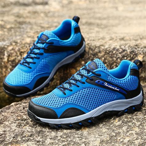 2017 Spring Summer New Men And Womens Breathable Hiking Shoes Outdoor