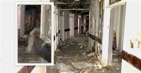 ghost hunters say they have recorded a spirit speaking inside the crumbling remains of an old