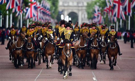 In Pictures Pomp Parade Mark Official Celebration Of Queen Elizabeth