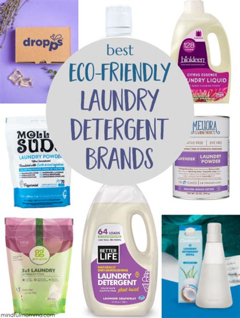 The Best Eco Friendly Laundry Detergent Brands In