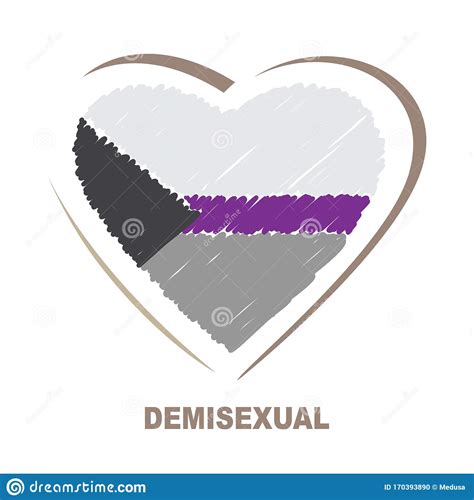 Demisexual Pride Flag Vector Illustration 218000096