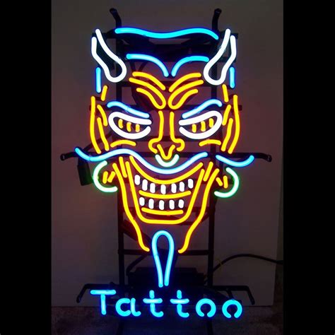 Custom Tattoo Neon Sign Real Neon Light Custom Neon Signs