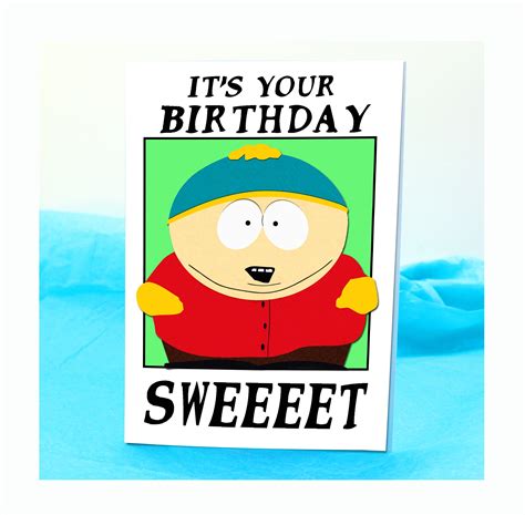 South Park Happy Birthday Card