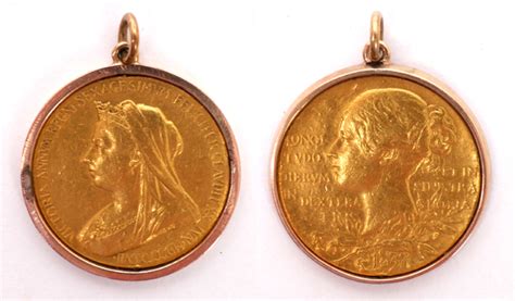 1897 Queen Victoria Diamond Jubilee Gold Medal At Whytes Auctions