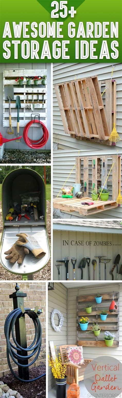 25 Awesome Garden Storage Ideas For Crafty Handymen And Skilled Moms