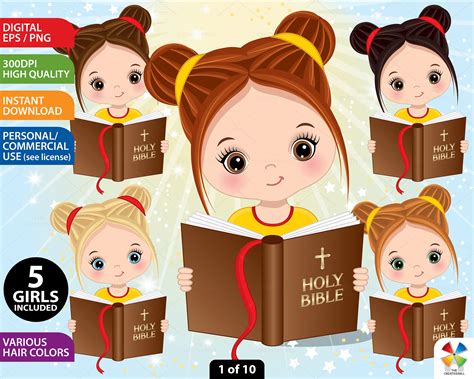 Bible Woman Clipart