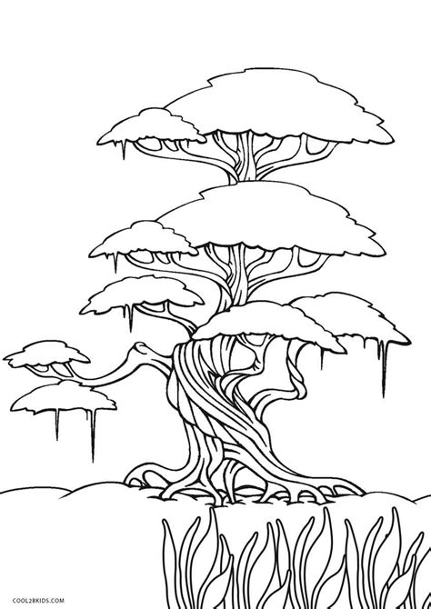 Looking for a book or two of your own?? Free Printable Tree Coloring Pages For Kids | Cool2bKids