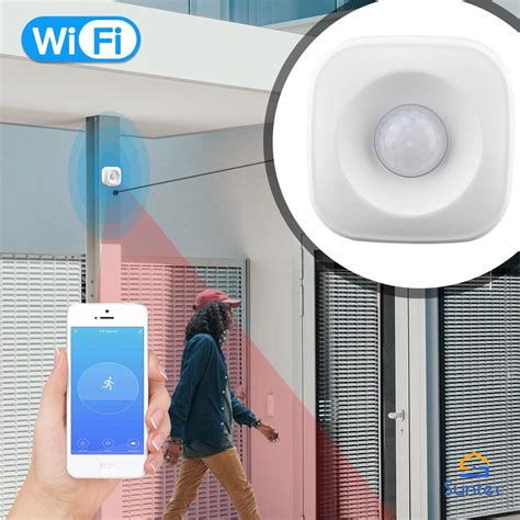 Smart Wifi Pir Motion Sensor Human Detector Movement Sensor On Ceiling
