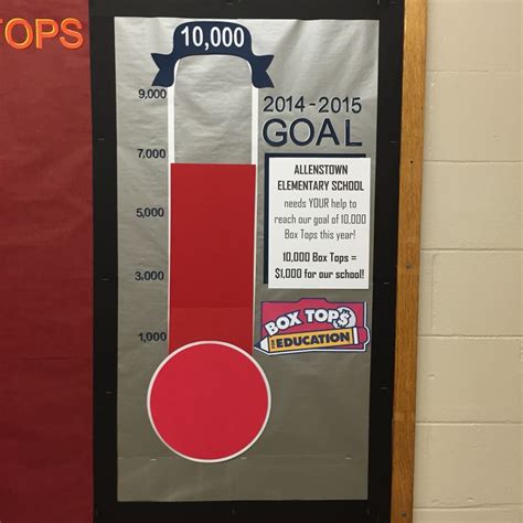 Box Tops For Education Bulletin Board Weve Almost Reached Our Goal
