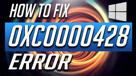 How To Fix Error Code 0xc0000428 In Windows 10 Best Fix 2024 Youtube
