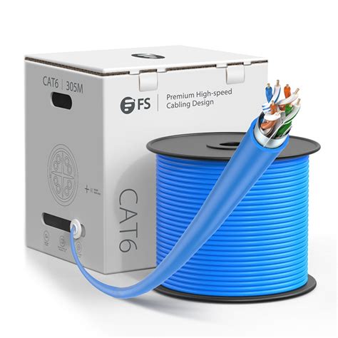 Cat Ethernet Bulk Cable Ft M Awg Solid Pure Bare Copper