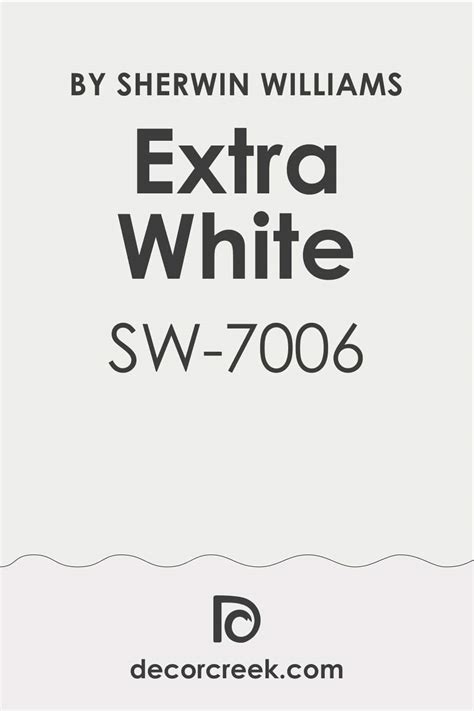 Extra White Sw By Sherwin Williams Decorcreek
