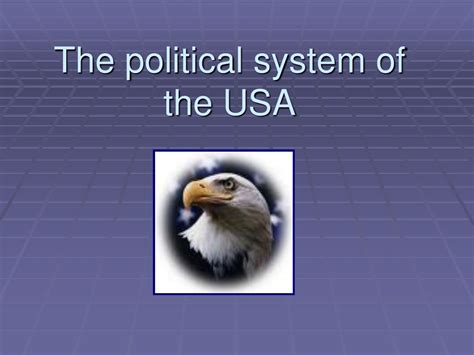 Ppt The Political System Of The Usa Powerpoint Presentation Free