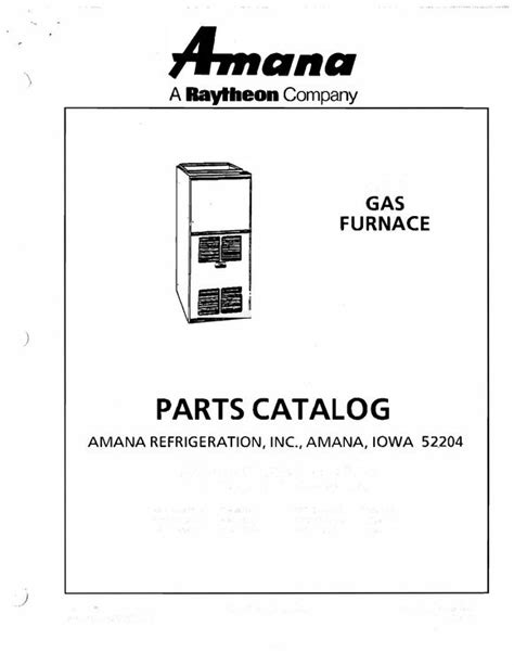 Amana Parts Breakdown Wire Diagrams Tech Installation Trouble Shoo