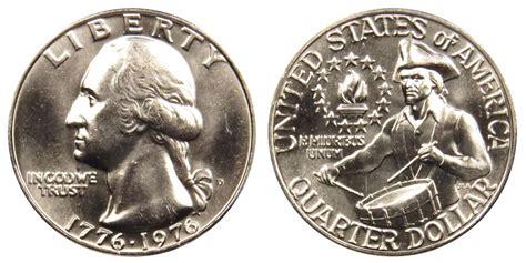 The coin sports the profile of george washington on its obverse, and its reverse design has changed frequently. Bicentennial Quarter Value and Price Chart