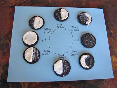 Creekside Astronomy Unit The Moon Oreo Moon Phases