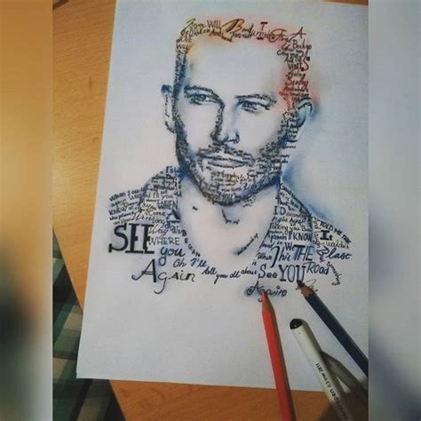 Drawing Paul Walker By Lucy566 OurArtCorner