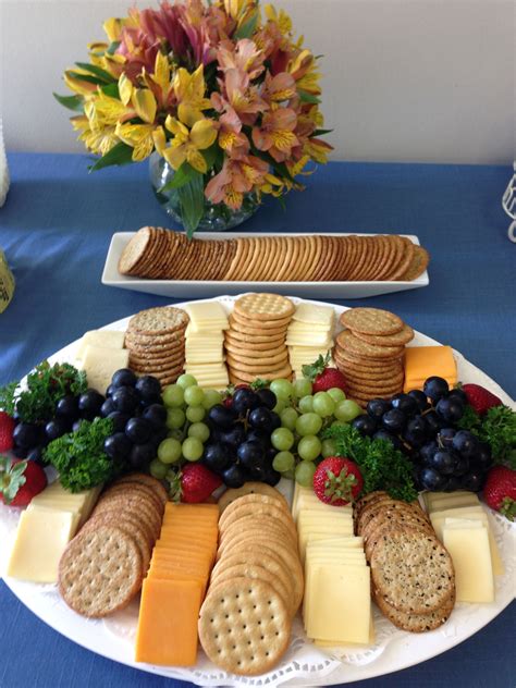 Cheese Crackers Party Food Appetizers Party Food Platters Food